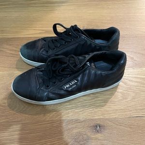 Prada Milano Black Sneakers - image 1